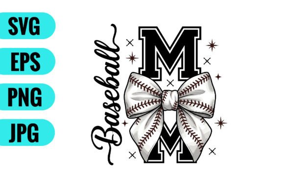 Baseball MOM Clipart: A Bold Embroidery Design for Crafters