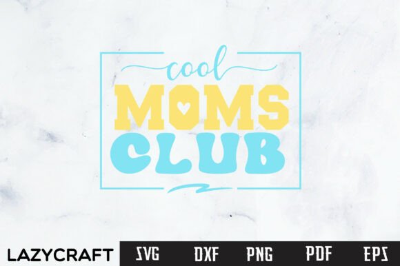 COOL MOMS CLUB PNG Graphics for Modern Mom Blogs and Content