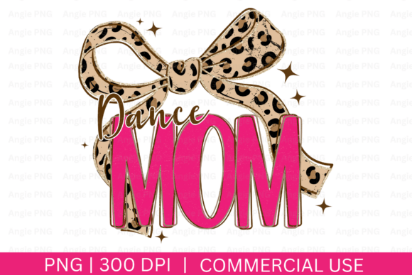 Dance Mom Leopard Coquette Bow PNG: A Versatile Embroidery Design for Real Projects