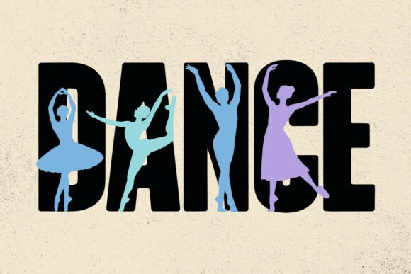 Dance SVG T-Shirt Design, Ballet Dancer: A Versatile Graphic for Crafts and Graphics