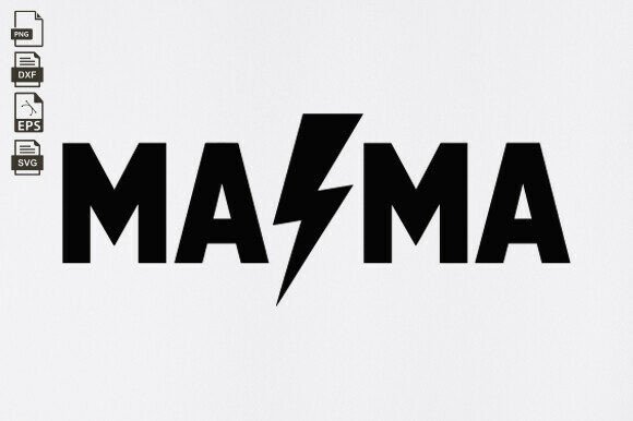 Mama SVG PNG Review: A Rocker Style Graphic for Crafts
