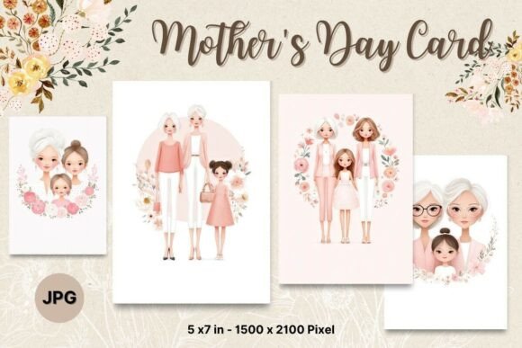Mother's Day Card Mom Postcard_4: A Practical Embroidery Design Review