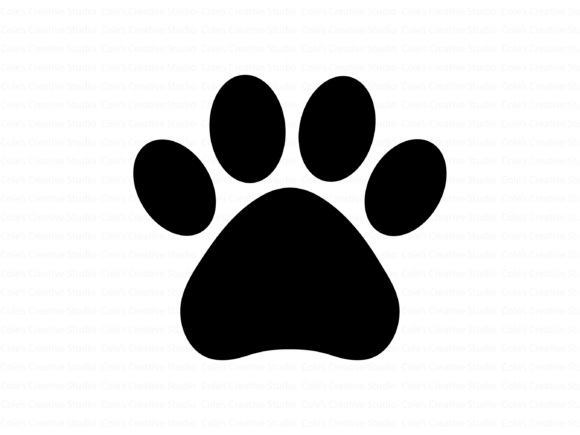 Paw Print SVG: A Cute Graphic Design Asset for Crafts and Pet-Themed Content