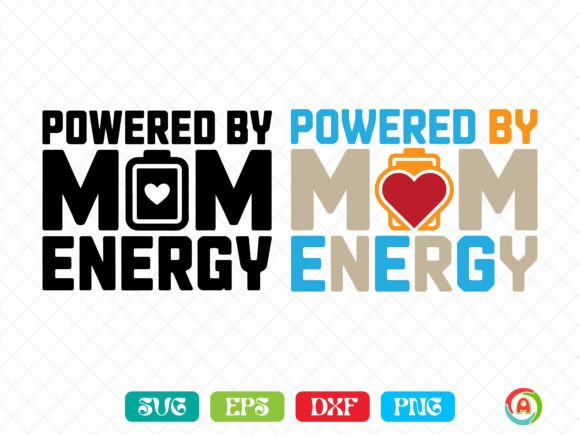 Powered by Mom Energy Embroidery Design Review